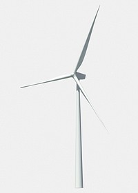 3D wind turbine, sustainable power source