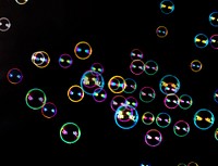 Bubbles in the dark
