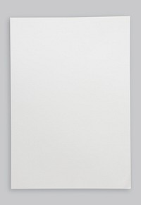 Blank paper with gray frame