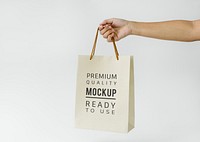 Paper bag mockup