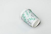 Takeaway coffee cup mockup design