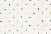 Seamless home decorative object patterned background