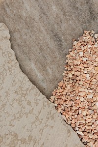 Abstract tiny brown gravel background
