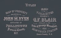 Title fonts from Draughtsman&#39;s Alphabets by <a href="https://www.rawpixel.com/search/Hermann%20Esser?">Hermann Esser</a> (1845&ndash;1908). Digitally enhanced from our own 5th edition of the publication.