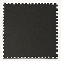 Black and white square frame template