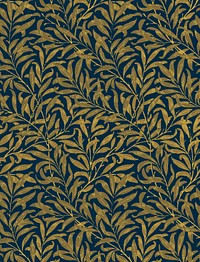 Willow Bough by <a href="https://www.rawpixel.com/search/William%20Morris?sort=curated&amp;premium=free&amp;page=1">William Morris</a> (1834-1896). Original from The MET Museum. Digitally enhanced by rawpixel.
