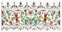 Vintage ornaments from New Modelb&uuml;ch (1615) by Andreas Bretschneider (1578&ndash;1640). Original from The MET Museum. Digitally enhanced by rawpixel.