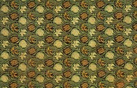<a href="https://www.rawpixel.com/search/William%20Morris?sort=curated&amp;premium=free&amp;page=1">William Morris</a>&#39;s (1834-1896) Tulip and Lily famous pattern. Original from The MET Museum. Digitally enhanced by rawpixel.