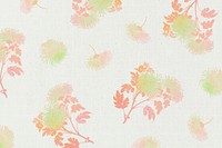 Blooming chrysanthemum flower pattern background