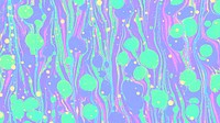 Colorful neon fulid patterned background  