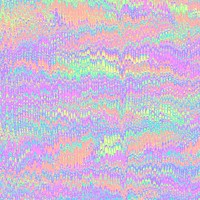 Colorful neon glitch patterned background