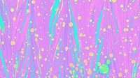 Colorful neon fluid patterned background