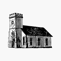 St. Mark&#39;s church illustration vector
