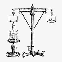 Balance hydrostatic illustration vector