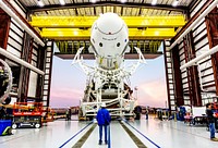 Crew Demo&ndash;1 Mission (2019). Original from Official SpaceX Photos. Digitally enhanced by rawpixel.