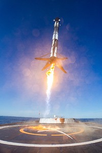 Spaceflight SSO&ndash;A Mission (2018). Original from Official SpaceX Photos. Digitally enhanced by rawpixel.
