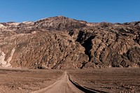 The road to Natural Bridge in Death Valley National Park in California. Original image from <a href="https://www.rawpixel.com/search/carol%20m.%20highsmith?sort=curated&amp;page=1">Carol M. Highsmith</a>&rsquo;s America. Digitally enhanced by rawpixel.