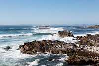 17-Mile Drive is a scenic road through Pacific Grove and Pebble Beach on the Monterey Peninsula in California, much of which hugs the Pacific coastline and passes famous golf courses and mansions.