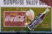 Billboard in Cedarville, California. Original image from <a href="https://www.rawpixel.com/search/carol%20m.%20highsmith?sort=curated&amp;page=1">Carol M. Highsmith</a>&rsquo;s America. Digitally enhanced by rawpixel.
