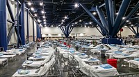 Federal Medical Stations (FMS) at George R. Brown Convention Center in Houston in response to the devastating aftermath of Hurricane Harvey.
