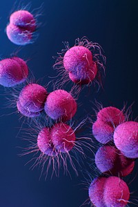 A medical illustration of drug&ndash;resistant, Neisseria gonorrhoeae bacteria. Original image sourced from US Government department: Public Health Image Library, <a href="https://www.rawpixel.com/search/cdc?sort=curated&amp;page=1">Centers for Disease Control and Prevention</a>. Under US law this image is copyright free, please credit the government department whenever you can&rdquo;.