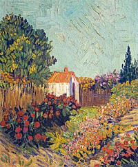 Landscape (1925&ndash;1928) by <a href="https://www.rawpixel.com/search/vincent%20van%20gogh?sort=curated&amp;page=1">Vincent van Gogh</a>. Original from The National Gallery of Art. Digitally enhanced by rawpixel.