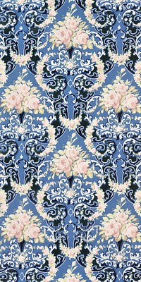 Floral bouquets and swags (ca. 1905&ndash;1915) pattern in high resolution. Original from The Smithsonian. Digitally enhanced by rawpixel.