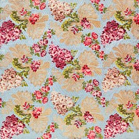 Floral brocade in high resolution from the 18th century. Original from The Cleveland Museum of Art. Digitally enhanced by rawpixel.