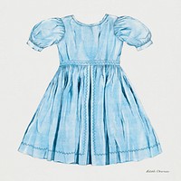 Boy's Dress, (1935/1942) by Edith Towner Original from The National Galley of Art. Digitally enhanced by rawpixel.