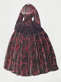 Dress (1935/1942) by Bessie Forman. Original from The National Gallery of Art. Digitally enhanced by rawpixel.