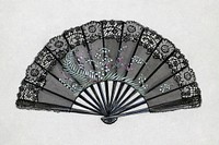 Fan (c. 1935-1942) by Jean Peszel. Original from The National Gallery of Art. Digitally enhanced by rawpixel.