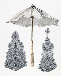 Parasol (c. 1941) by Carl Buergerniss. Original from The National Gallery of Art. Digitally enhanced by rawpixel.