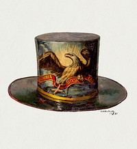 Fireman's Hat (1937) by Eugene Shellady. Original from The National Gallery of Art. Digitally enhanced by rawpixel.