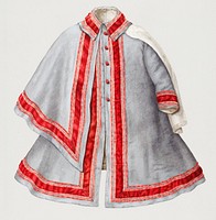 Girl's Coat, 1935/1942 by Nancy Crimi . Original from The National Gallery of Art. Digitally enhanced by rawpixel.