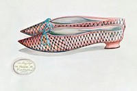 Woman's Slipper (ca.1936) by Ella Josephine Sterling. Original from The National Gallery of Art. Digitally enhanced by rawpixel.