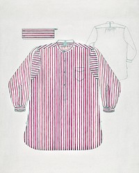 Shirt (c. 1937) by Virginia Berge. Original from The National Gallery of Art. Digitally enhanced by rawpixel.