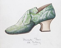 Shoe (1935&ndash;1942) by American 20th Century. Original from The National Gallery of Art. Digitally enhanced by rawpixel.