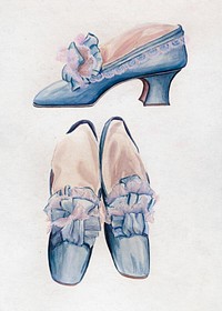 Shoes 1935–1942) by Jean Peszel. Original from The National Gallery of Art. Digitally enhanced by rawpixel.