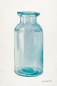 Fruit Jar (ca.1938) by J. Howard Iams. Original from The National Gallery of Art. Digitally enhanced by rawpixel.