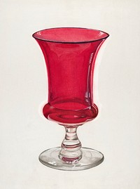 Glass (1935–1942) by John Dana. Original from The National Gallery of Art. Digitally enhanced by rawpixel.