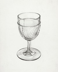 Goblet (1935&ndash;1942) by May Hays. Original from The National Gallery of Art. Digitally enhanced by rawpixel.