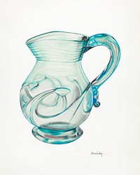 Large Pitcher (1935–1942) by S. Brodsky. Original from The National Gallery of Art. Digitally enhanced by rawpixel.