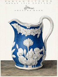Parian Pitcher (ca. 1937) by John Matulis. Original from The National Gallery of Art. Digitally enhanced by rawpixel.