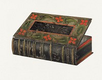 Toleware Trinket Box (ca.1940) by Charles Henning. Original from The National Gallery of Art. Digitally enhanced by rawpixel.