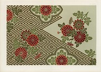 Vintage Japanese. Digitally enhanced from our own original first edition of The Practical Decorator and Ornamentist (1892) by G.A Audsley and M.A. Audsley.