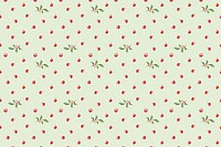 Mint Japanese botanical pattern psd background, remix from artworks by Megata Morikaga