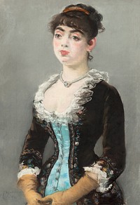 Madame Michel&ndash;L&eacute;vy (1882) painting in high resolution by &Eacute;douard Manet. Original from The National Gallery of Art. Digitally enhanced by rawpixel.