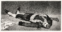 Dead toreador (1866&ndash;1867) print in high resolution by Edouard Manet. Original from The National Gallery of Denmark. Digitally enhanced by rawpixel.