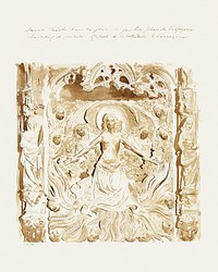 Predella of an Altar, Cathedral, Tarragon (ca. 1895–1908) by John Singer Sargent. Original from The MET Museum. Digitally enhanced by rawpixel.