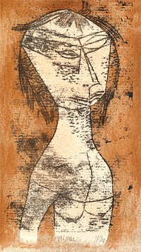 The Saint of the Inner Light (Die Helige vom inner Licht) (1921) by <a href="https://www.rawpixel.com/search/paul%20klee?sort=curated&amp;page=1&amp;topic_group=_my_topics">Paul Klee</a>. Original from The MET Museum. Digitally enhanced by rawpixel.